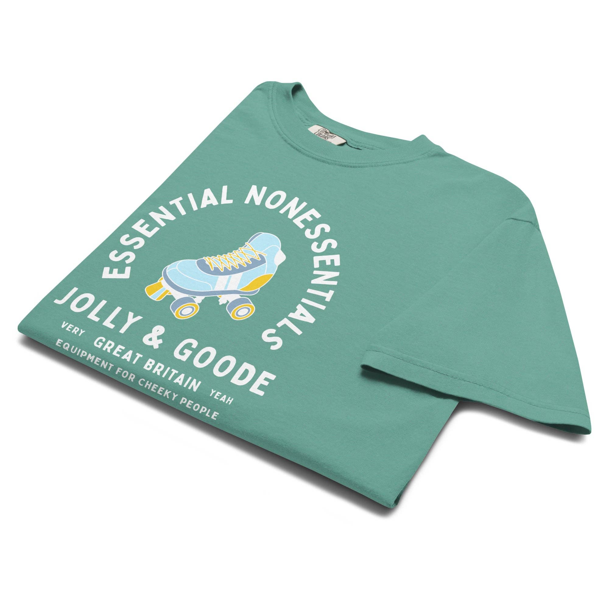 Jolly & Goode - Wholesale Screen Printed T-Shirt - Unisex - Essential Nonessentials Roller Skate Tee6