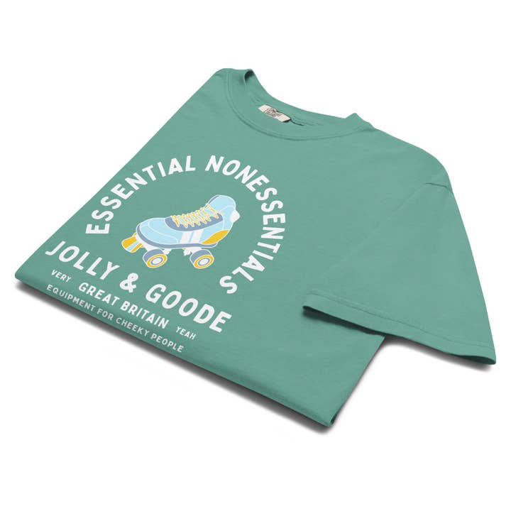 Jolly & Goode - Wholesale Screen Printed T-Shirt - Unisex - Essential Nonessentials Roller Skate Tee6