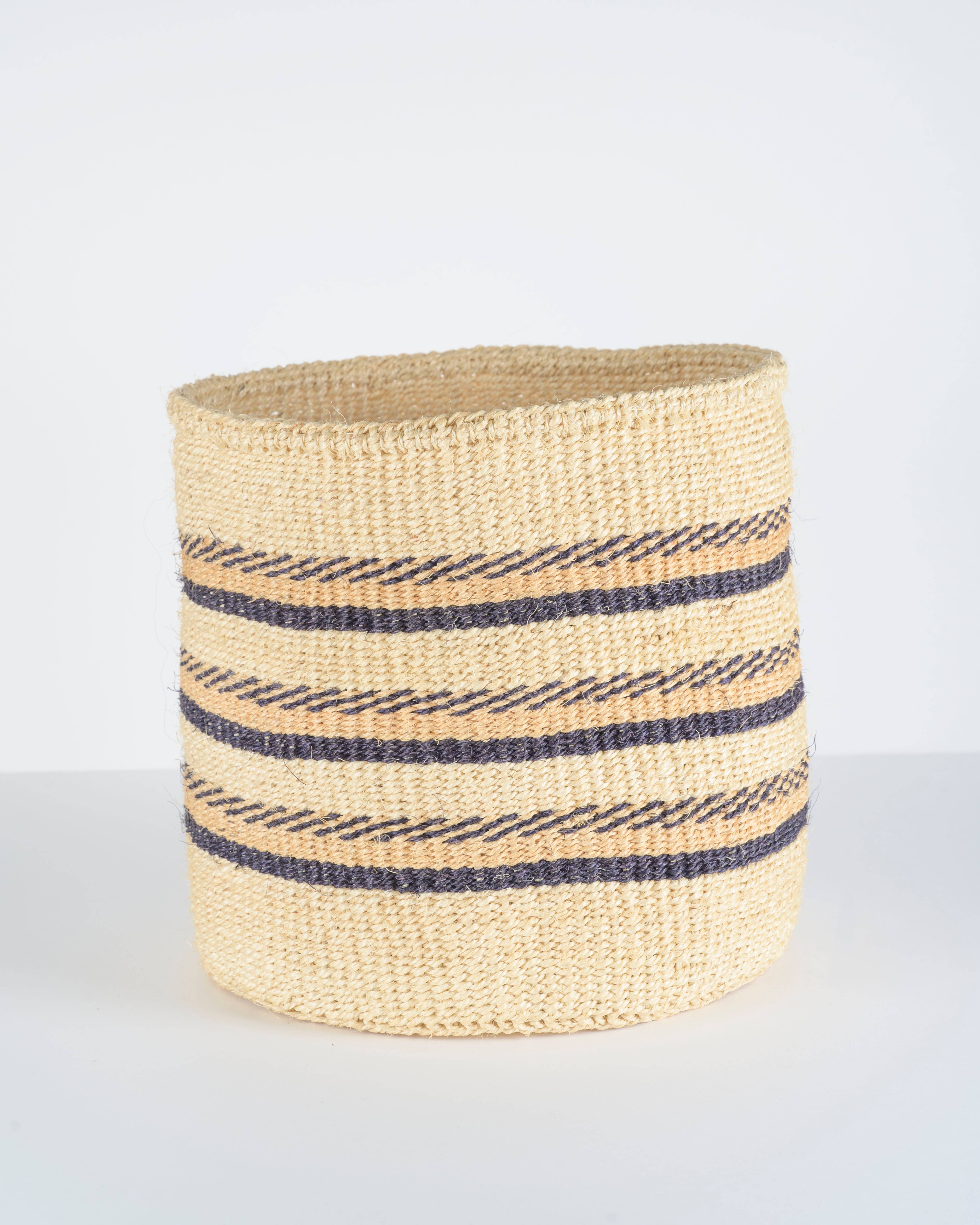 Crafts by Solid - Wholesale Basket - Handwoven Sisal Baskets - Natural Hues - XXS - XXL38