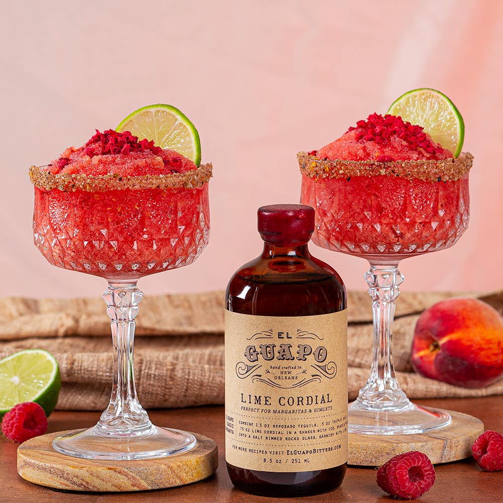 El Guapo - Wholesale Cocktailmix/siroop - Siropen: Limoen Cordial - Natuurlijke Alternatief voor Rose’s Lime1