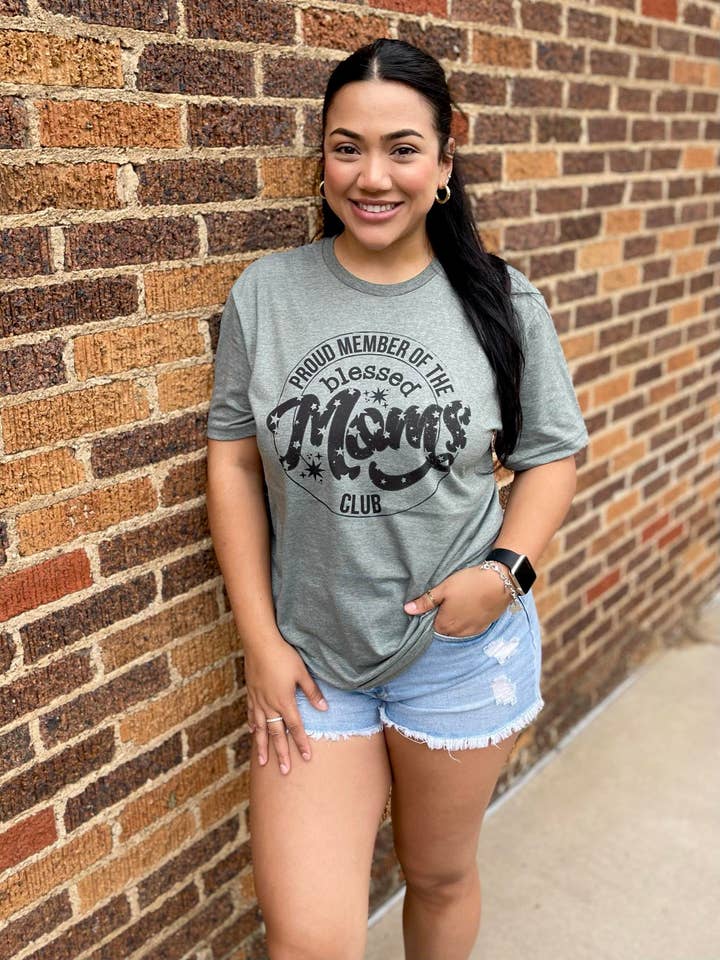 Membre fier du Club des Mamans Bénies (T-shirt Gildan) pour la vente par 1/2 Penny Wholesale