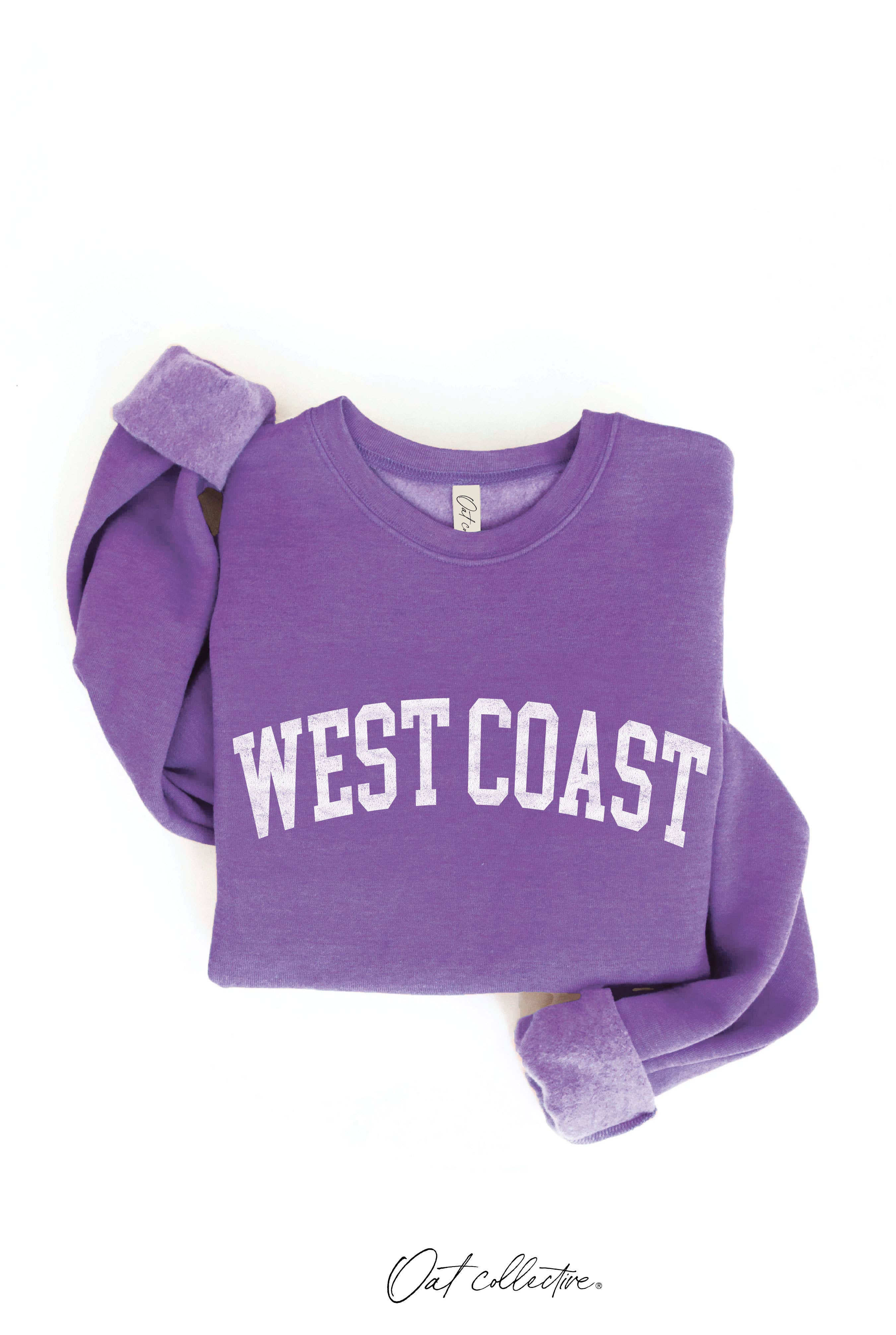 OAT COLLECTIVE – wholesale Graphic sweatshirt – Women’s – WEST COAST Graphic Sweatshirt14