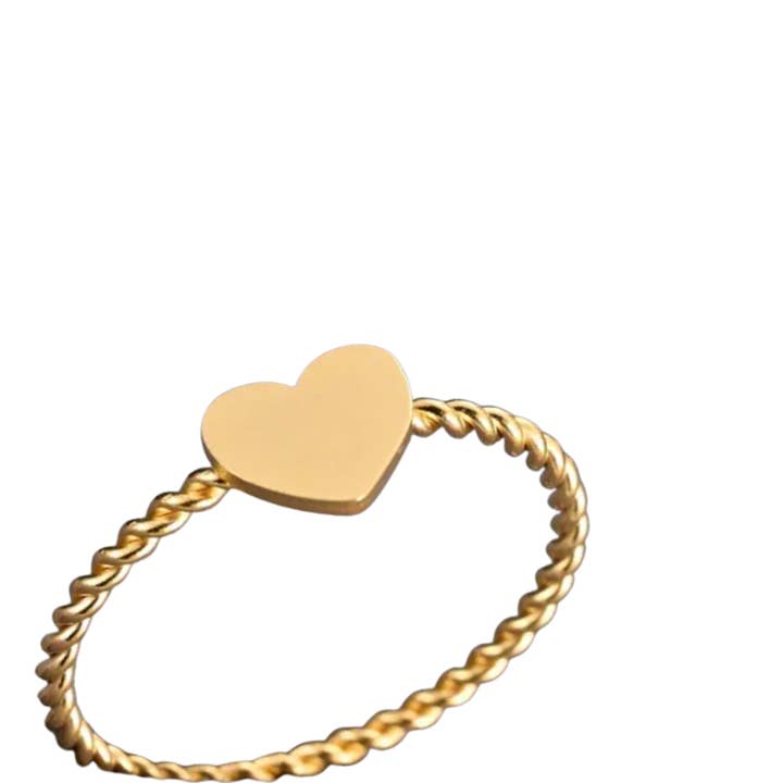 Heart Ring for wholesale by CanDid Art