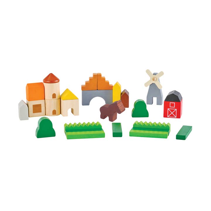 Country Blocks for wholesale by PlanToys