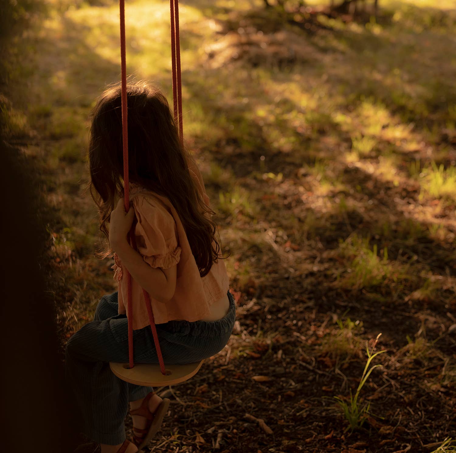Babai – Großhandel Holzspielzeug – Kinder – Babai Kinder-Holzschaukel mit Baumwollseil18