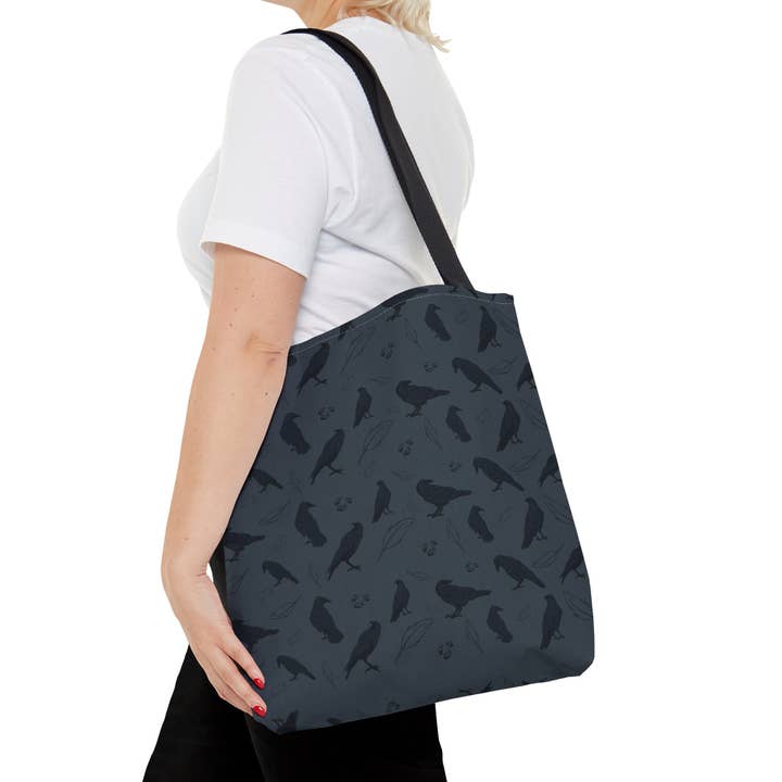 Studio Renly - Wholesale Tote Bag - Women's - A Murder of Crows Tote Bag3