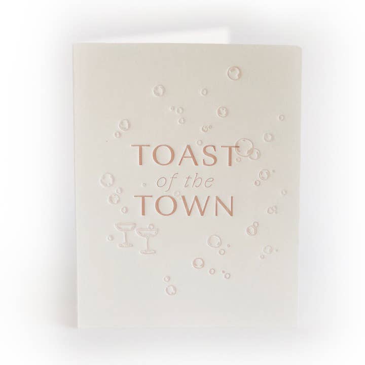 Byens Toast Tillykke Hilsen Kort for engroshandel hos Belle & Union