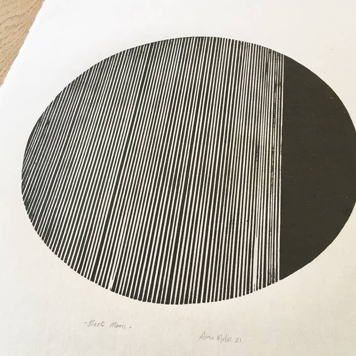 Bcntku Art Studio - Venta al por mayor Ilustración - Luna Negra2