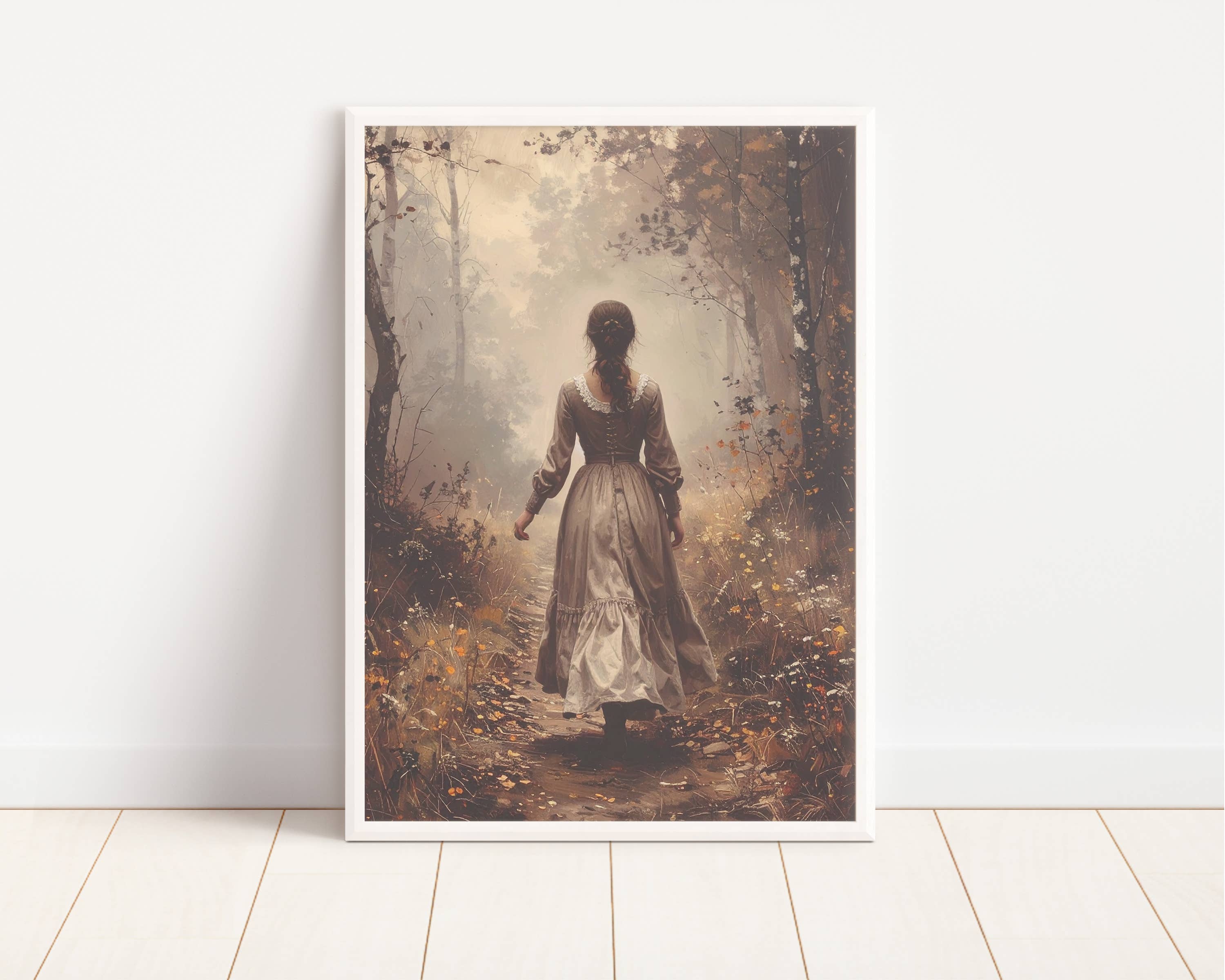 Pink Lemon Decor - Wholesale Art Print - Forest Walk Art Print | Fall 1