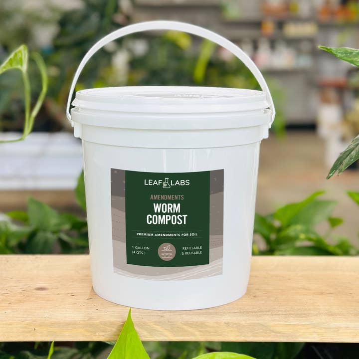 LeafLabs Worm Compost for wholesale by GreenLens