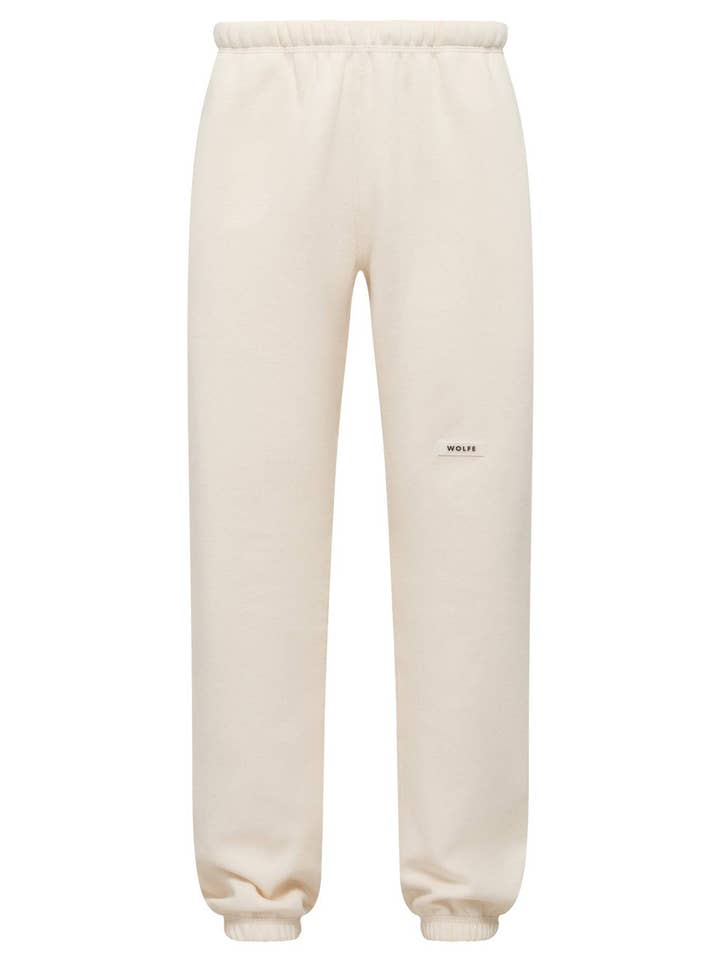 Pantaloni in felpa Sherbrooke color avorio per la vendita all'ingrosso da parte di Wolfe Co. Apparel and Goods®