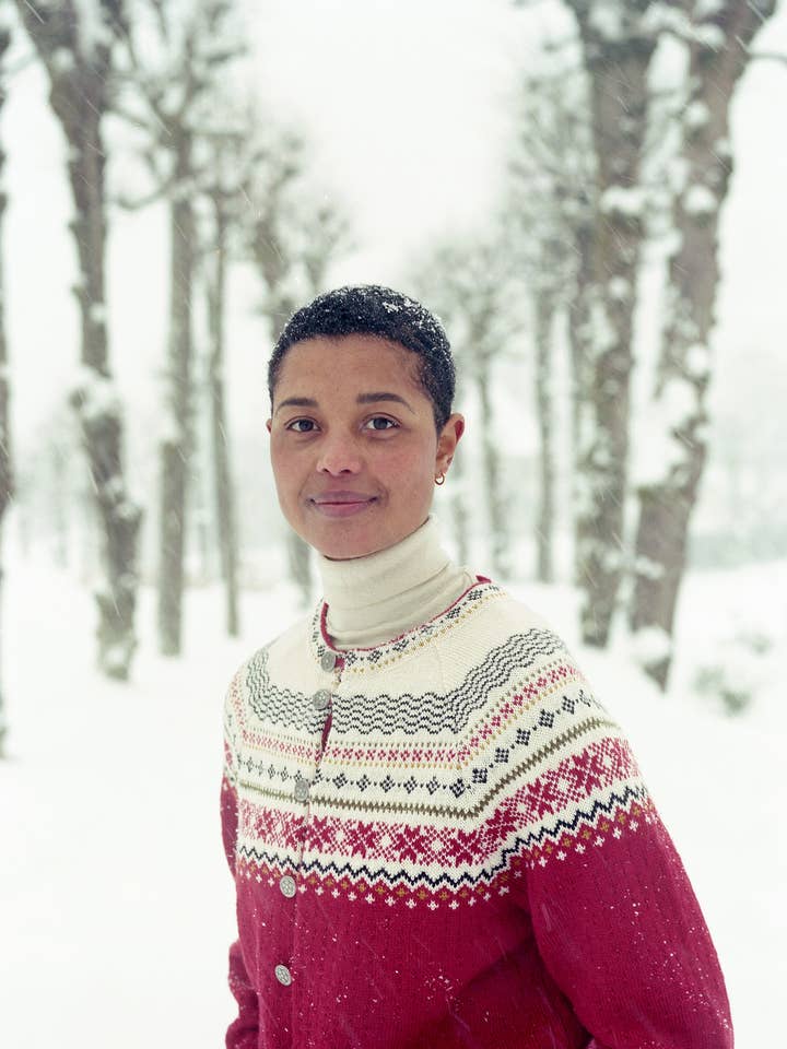 Josefine wool cardigan for wholesale by Norlender Knitwear AS