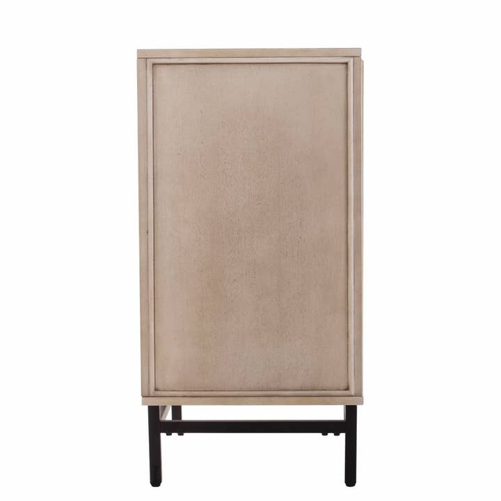 HomeRoots - Wholesale Cabinet - Champagne Deco Buffet Storage Cabinet2