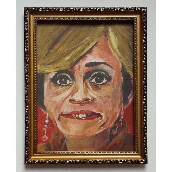 RAF Pop Artwork – wholesale Konsttryck – Jerri Blank (Främlingar med godis) Tryck av akrylporträtt