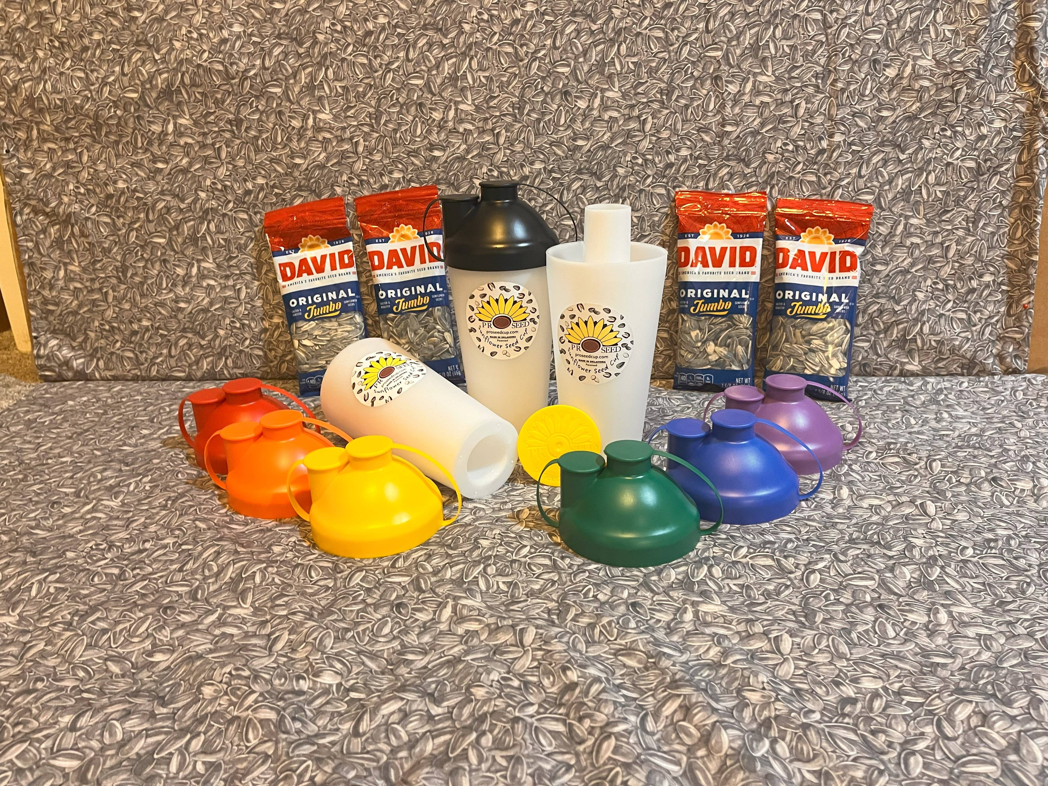 ProSeed® Sunflower Seed Snack Cup - Wholesale Food Storage Container - ProSeed® Sunflower Seed Snack Cup (& Pistachios)