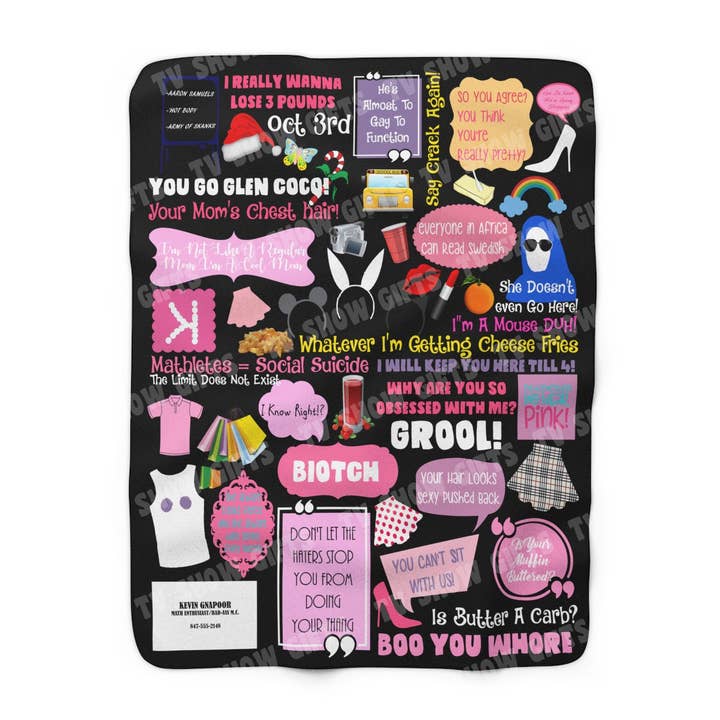 Mean Girls Decke für den Großhandel von TV Show Gifts