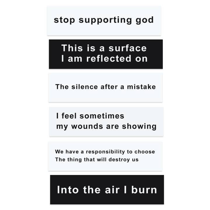 AMBIENT FRIEND - Wholesale Sticker - STICKERS SET: colleen