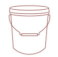 RedCamper - Wholesale Food Storage Container - FOOD SERVICE SIZE - BUCKET1