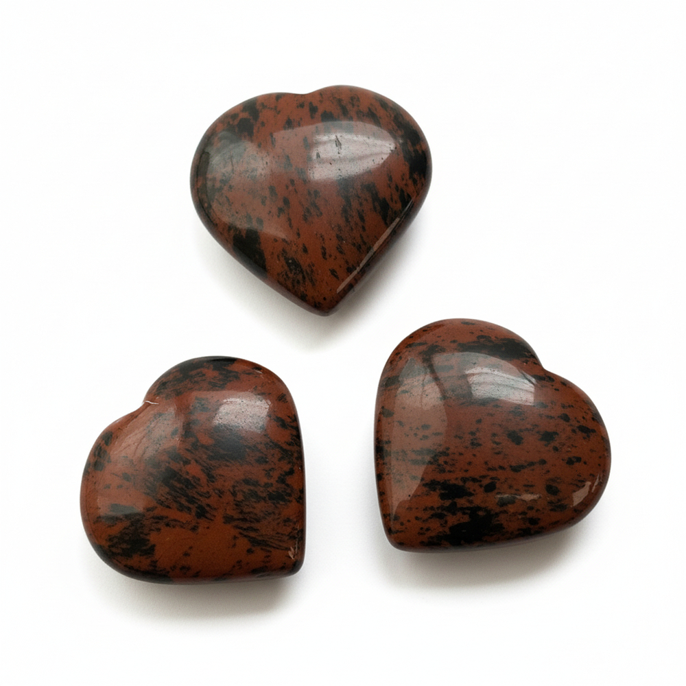 VIE – Großhandel Spiritueller Stein/Kristall – Kleines Kristallherz, 3 cm25