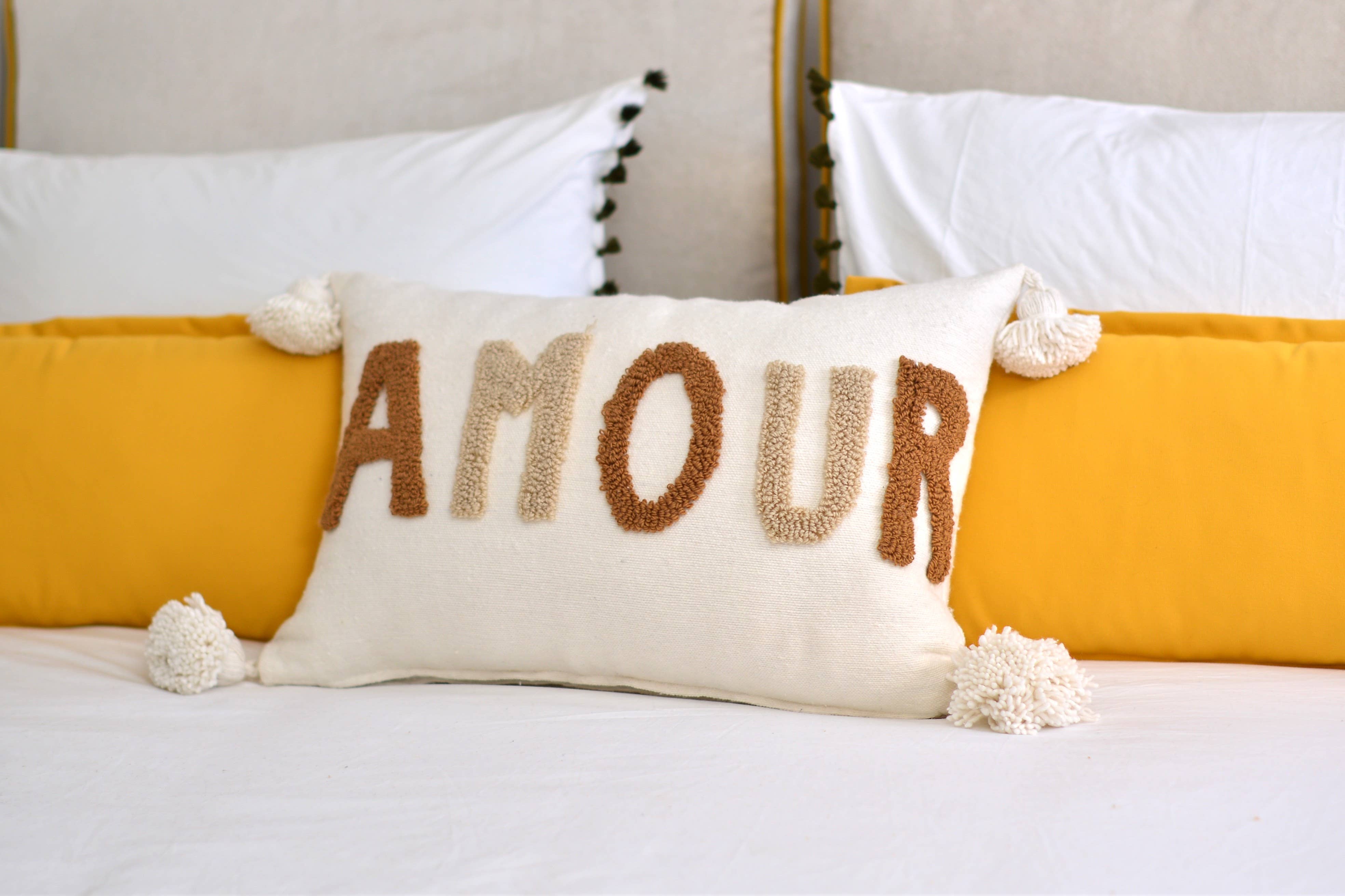 romeda - Wholesale Throw Pillow Cover - Handmade pink LOVE personalized cotton cushion0