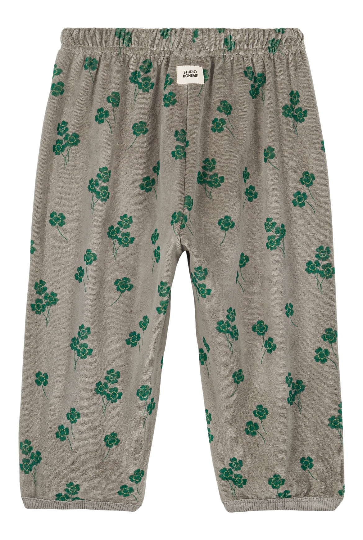 Studio Bohème Paris - Wholesale Pants - Kids - Porgy Velvet Clover Gray Pants5
