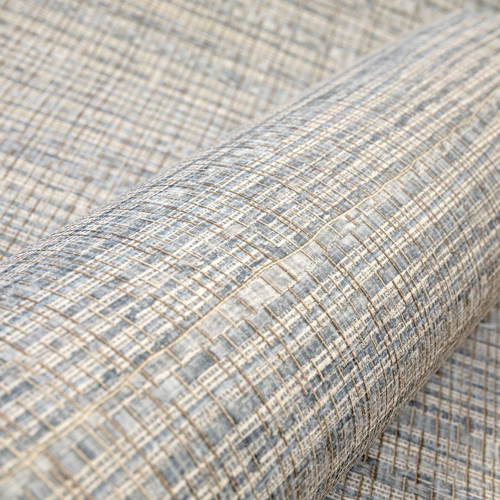 Galerie Wallcoverings - Wholesale Wallpaper - Salt Collection Fondo Wild Grass Effect Wallpaper Roll13