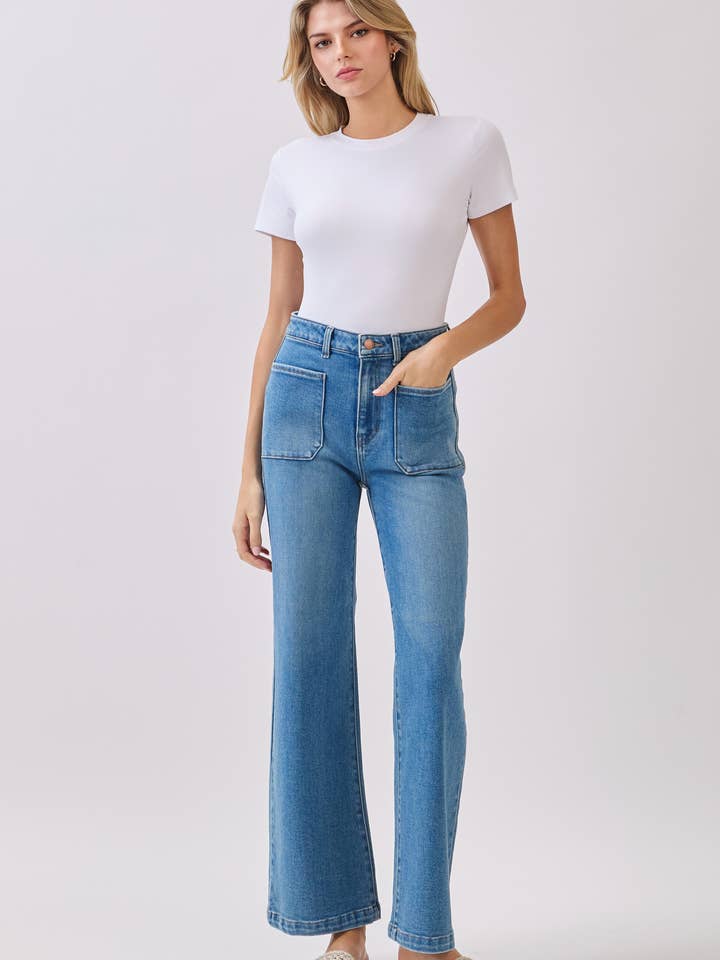 TP01683-M Enzo Diamond Lomme Bred Ben Jean for engroshandel hos L.T.J Letter to Juliet