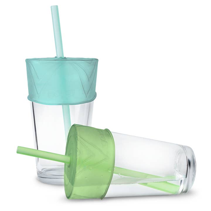 GoSili - Wholesale Drinking Straw - GoSili Universal Straw Tops, 2pk, Assorted Colors