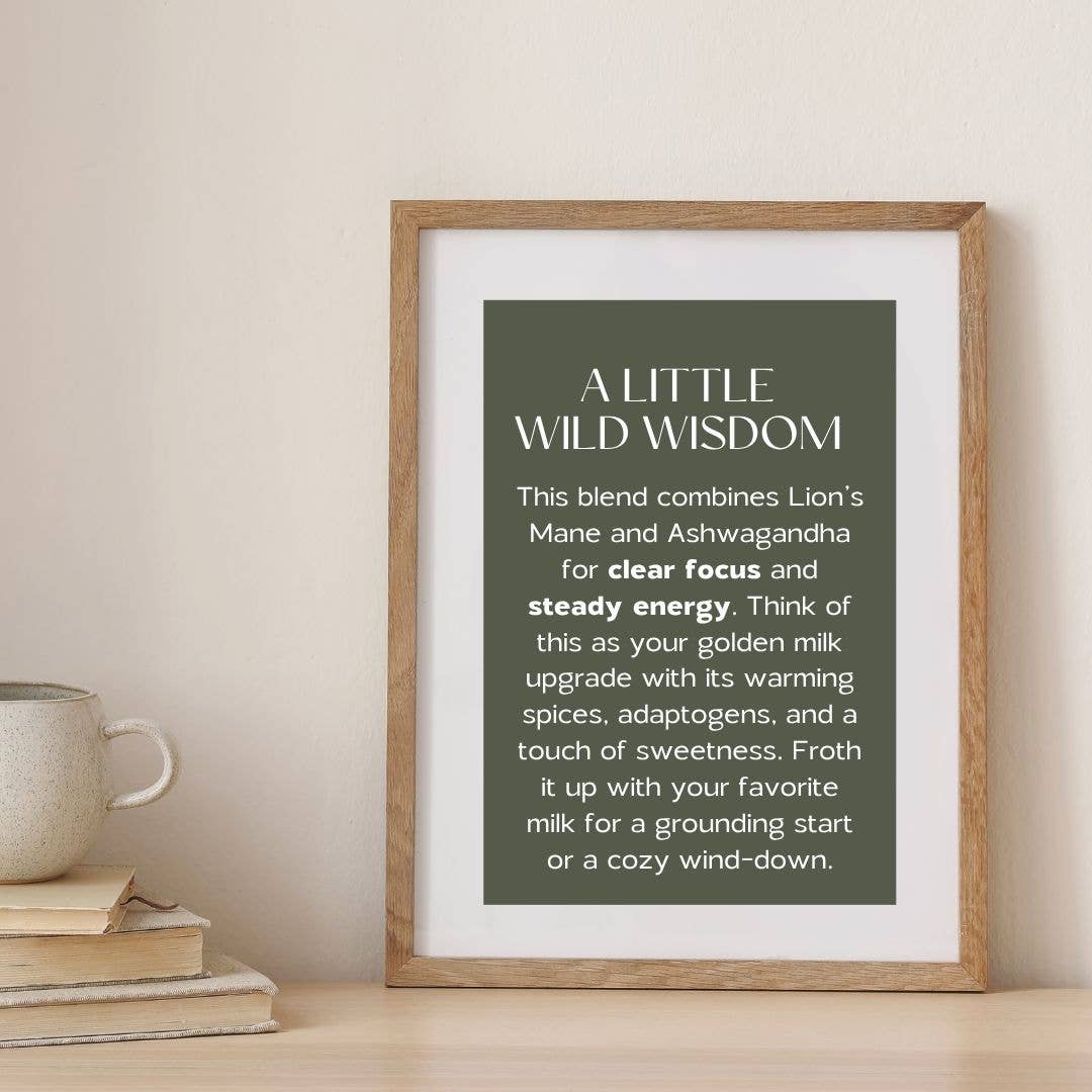 Wild Woman Herbal Apothecary – wholesale Elixir – Golden Chai Adaptogenic Elixir | Ayurvedic Mushroom Blend5