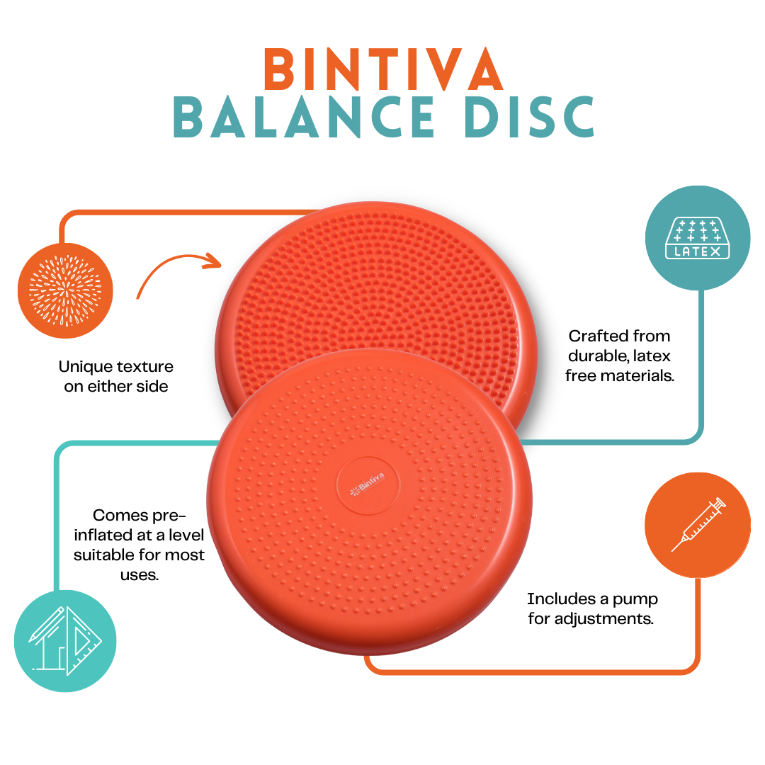 Bintiva - Wholesale Fitness Equipment - Bintiva Balance Disc - Wiggle Seat - 33cm20