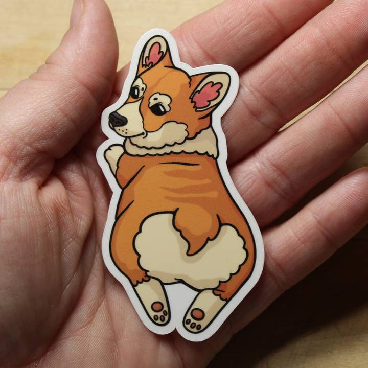 Autocolante Pembroke Welsh Corgi por atacado de Mega Kawaii Cuties