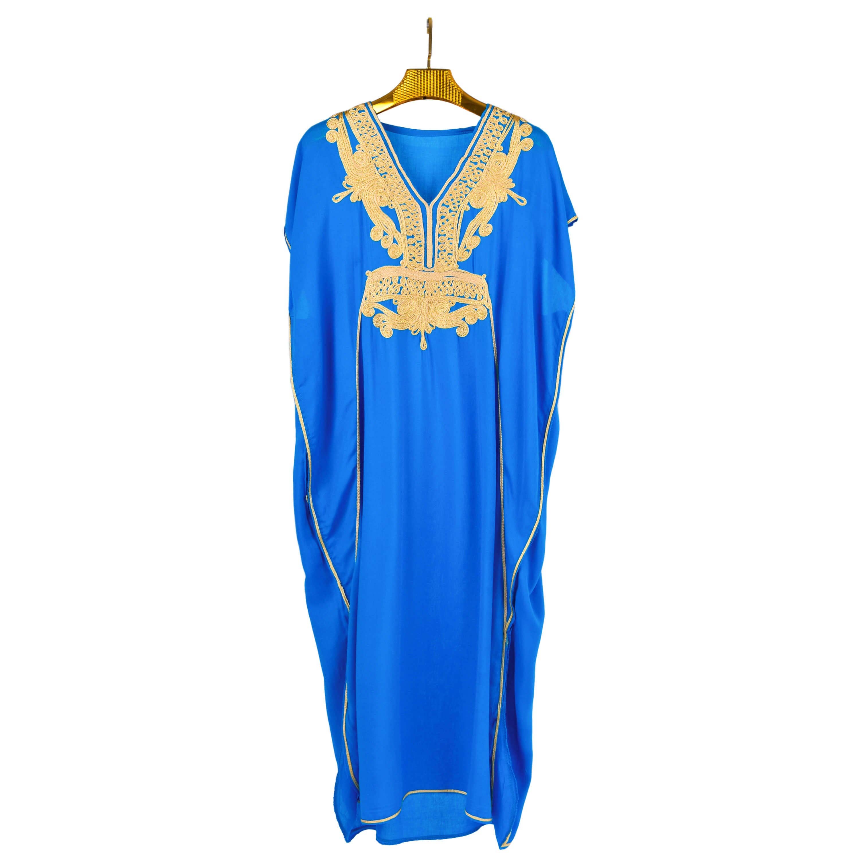 King Of Handmade - Venta al por mayor Caftán - Mujer - Vestido Kaftán Marroquí Bohemio, Túnica para Playa4