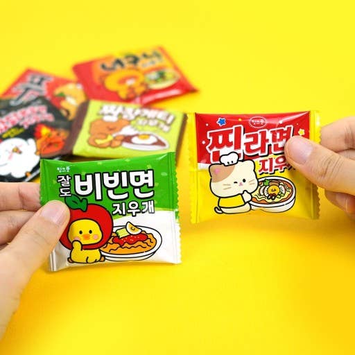 K-Wonderland - Wholesale Eraser - K -Ramen Shape Earaser Pack- Fun, goodybag 1