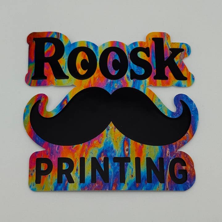 Autocollants découpés à la forme pour la vente par Roosk Printing