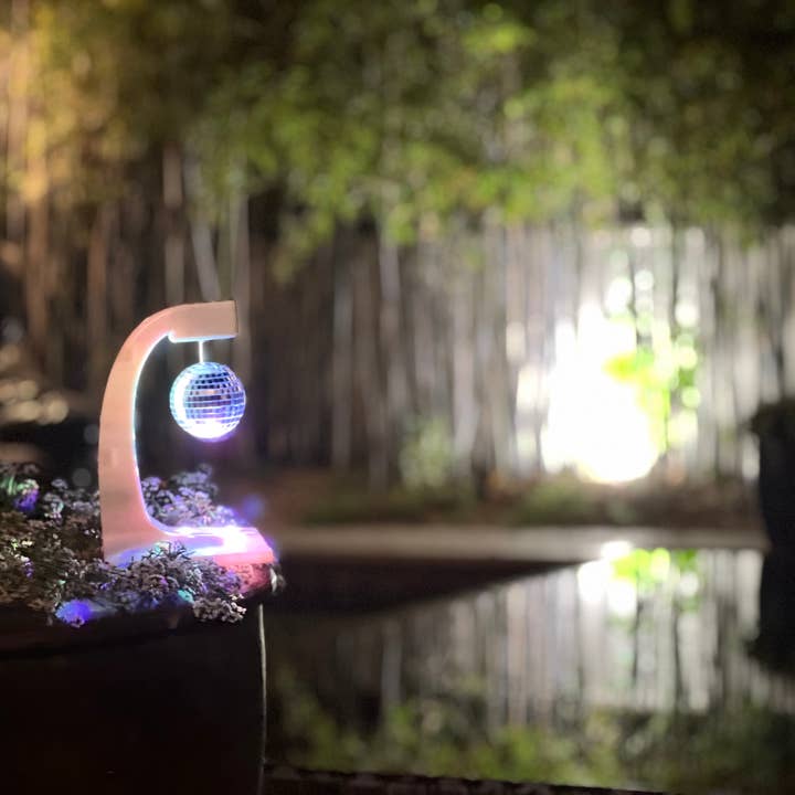 DESKOLITE – wholesale Strobe/disco light – DESKOLITE™ Wireless Disco Speaker w LEDs and 6cm Mirror Ball12