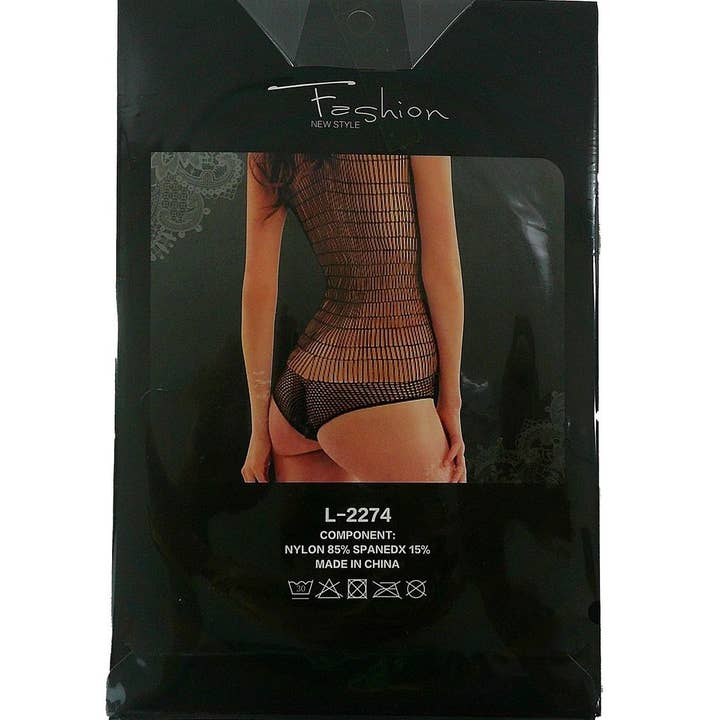 Diacly – wholesale Lingerie bodysuit – Women's – Sparkling Sexy Bodysuit Bodystocking Lingerie Fishnet