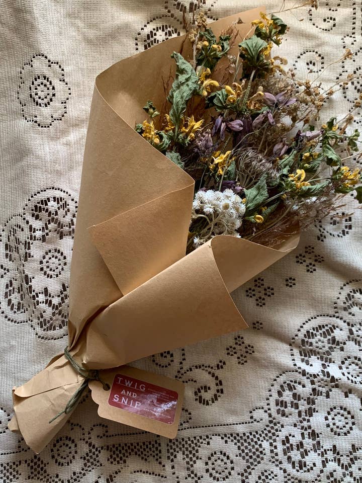 Dried Flower Bouquets - Perseverance Medicine for wholesale by Twig and Snip