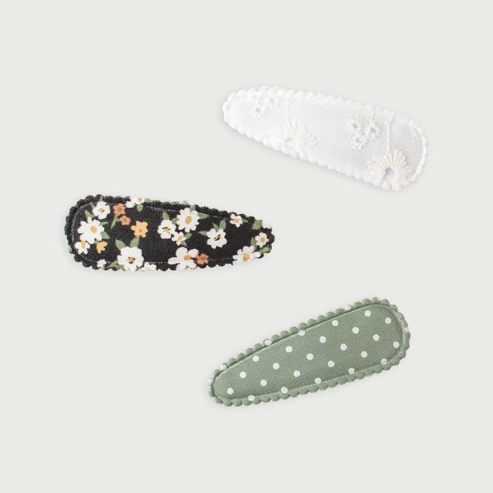 Colored Organics - Wholesale Hair Accessories Set - Kids - 3-Pack Hair Clip Set14