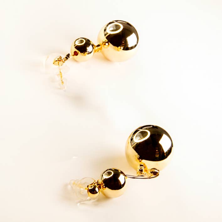 PIPER GOLD BEADS DROP EARRINGS for wholesale on Faire0