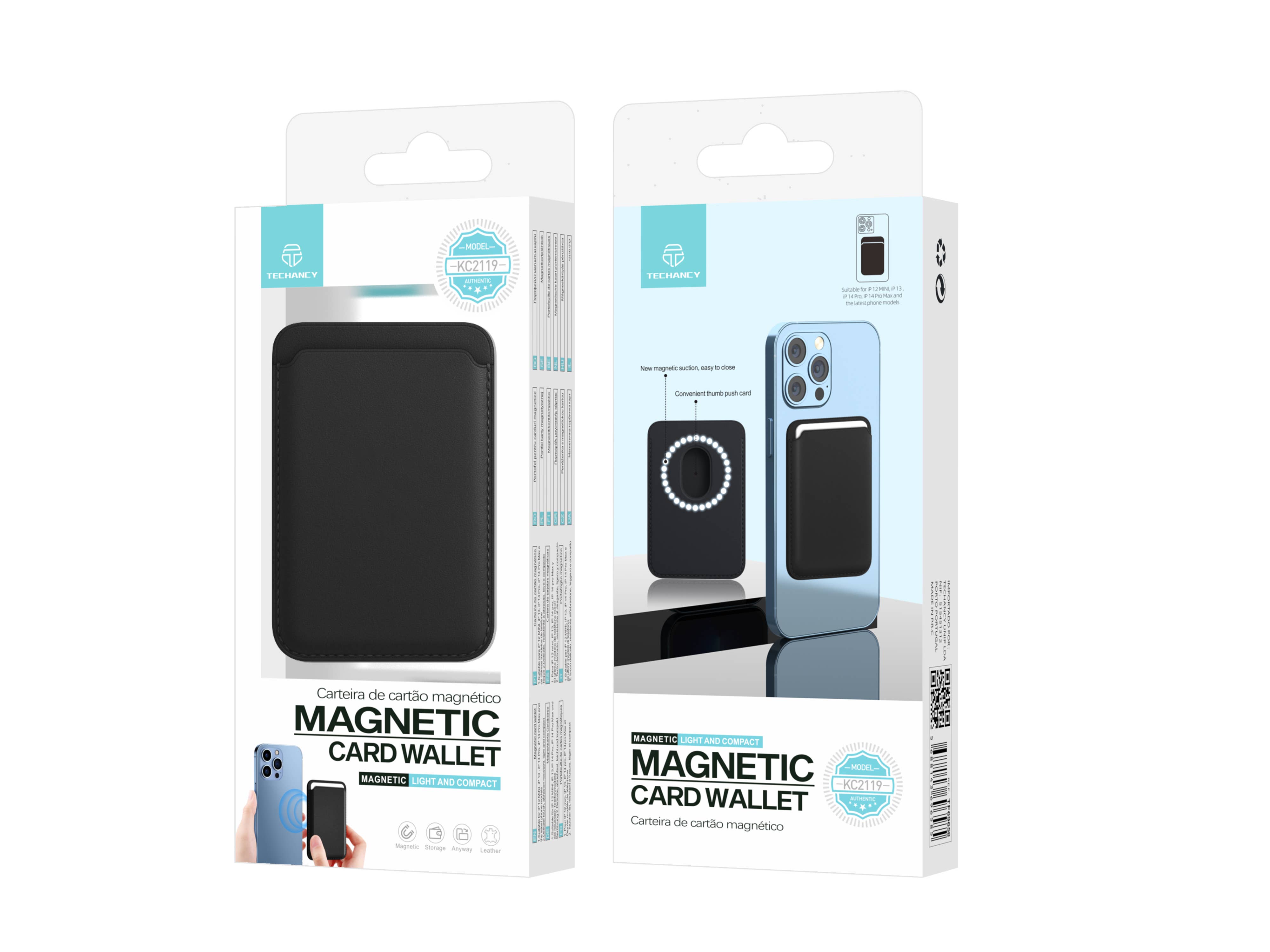 TECHANCY – Großhandel Handytasche – Unisex – TECHANCY Magnetische Kartenhalterung mit MagSafe für iPhone2