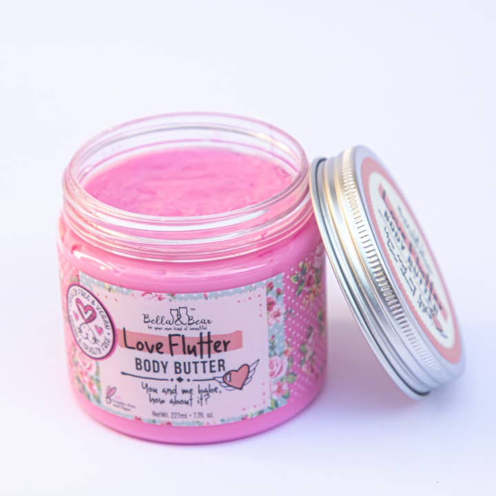 Bella & Bear - Wholesale Body Cream/Lotion - Love Flutter Whipped Body Butter | Body Lotion | Women, Teen