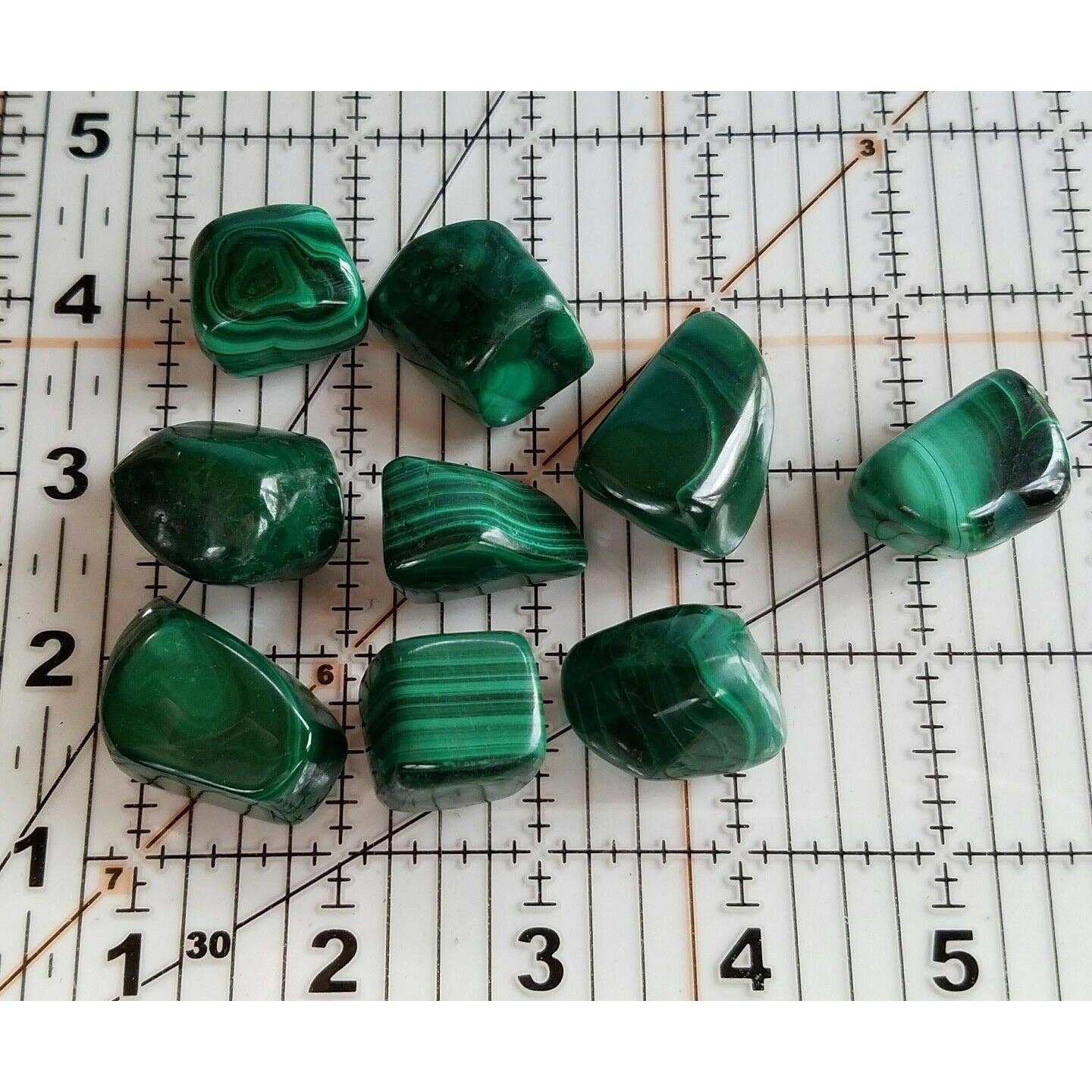 Tree of Life Gems - Wholesale Spiritual Stone/Crystal - Medium Tumbled Malachite1
