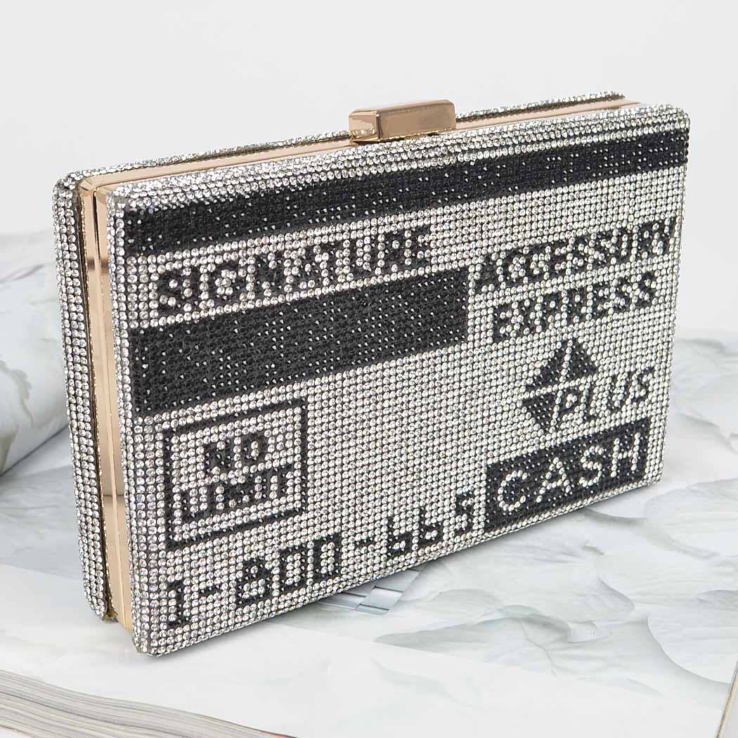 3AM BY H&D ACCESSORIES - Wholesale Clutch Bag - Women's - Rhinestone Fashion Express Clutch15