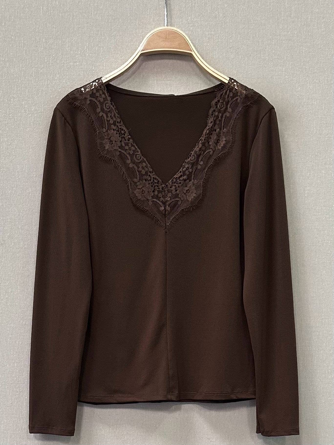 SWEET MAGIC MODA Y COMPLEMENTOS - Wholesale Blouse - Women's - LACE COLLAR BLOUSE3