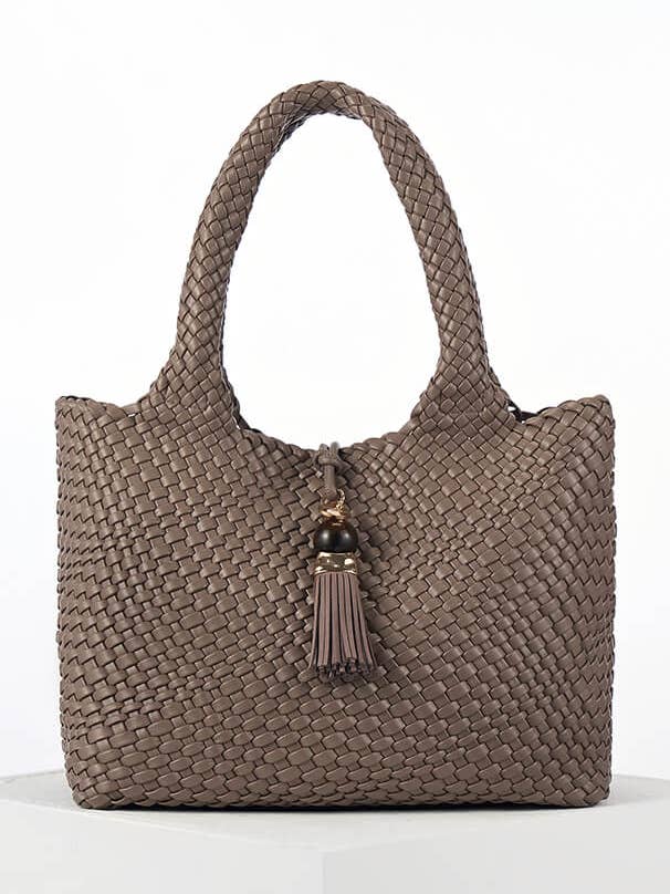 Borsa Grande Intrecciata Saskia Peat per la vendita all'ingrosso da parte di Luella Grey London