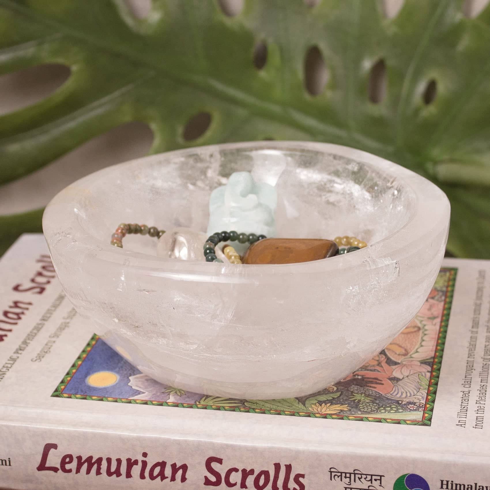 Tiny Rituals - Wholesale Decorative Plate/Dish/Bowl - Rare Clear Quartz Crystal Bowls - Large - 1 of a Kind4