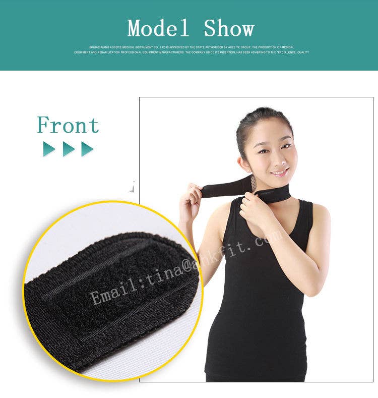  Pack Mix Match Colors  Pain Relief Self Heating Magnetic Traction Neck Brace Far In for wholesale on Faire5