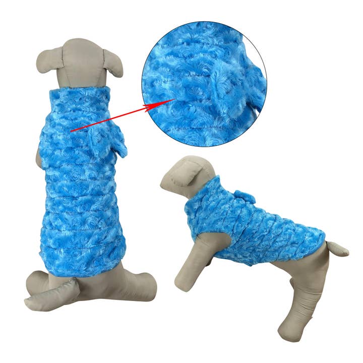 Primeware Inc. - Wholesale Pet Coat - Dog - Luxury Faux Fur Winter Dogs Coat