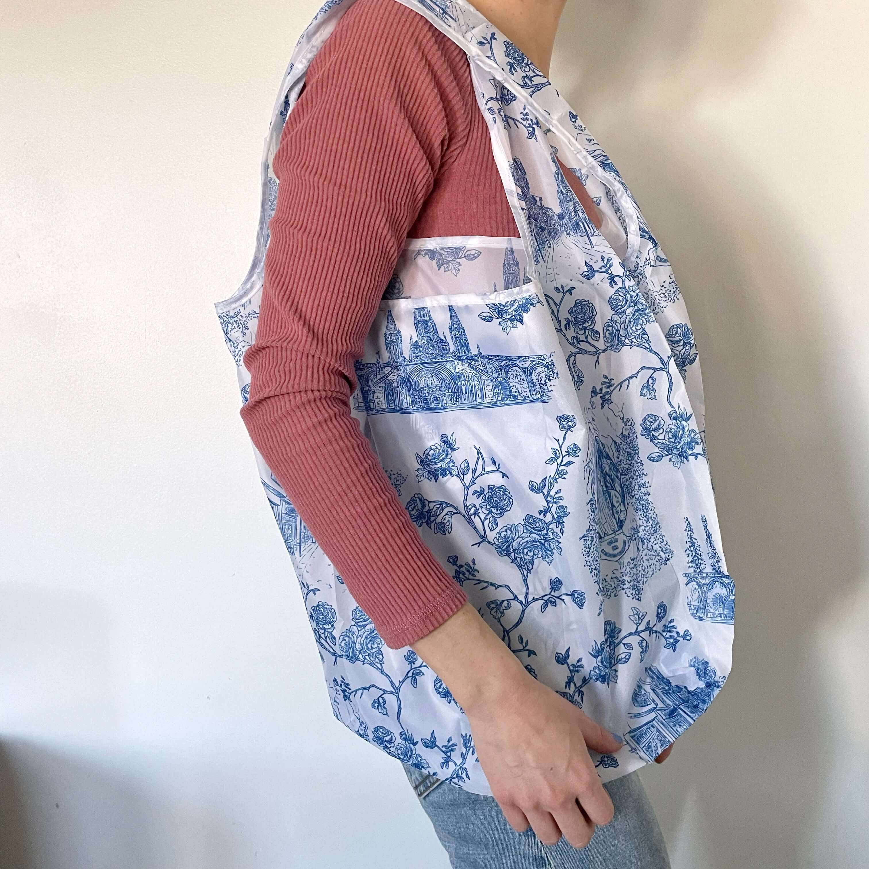 Brick House in the City - Wholesale Grocery/Shopping Bag - Catholic Re-Usable Grocery Bag - Lourdes Collection1