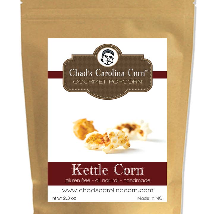 Chad's Carolina Corn - Wholesale Popcorn - Kettle Corn - 2.3 oz